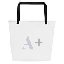 Load image into Gallery viewer, Amenity A+ All-Over Print Large Tote Bag